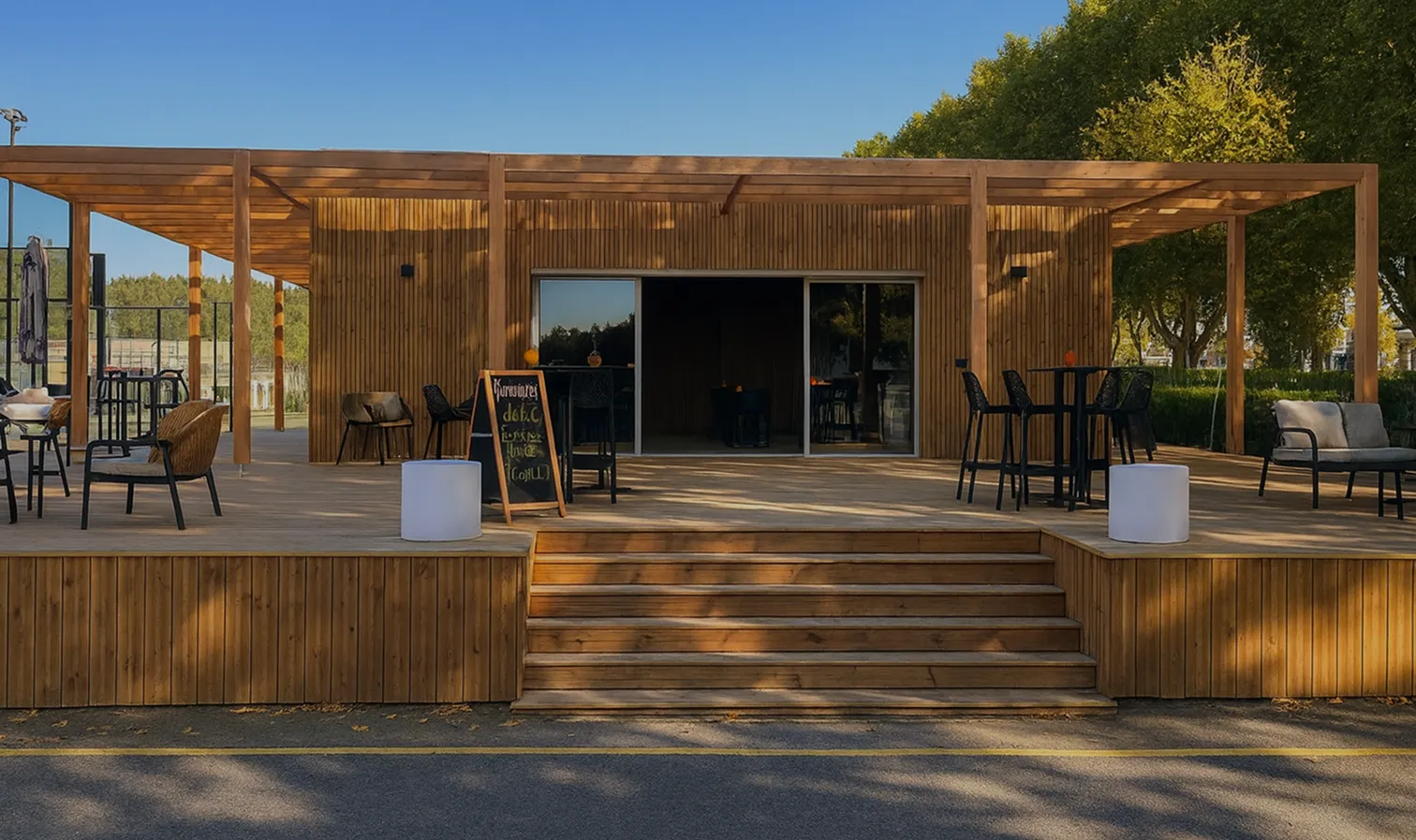 Le club-house, Padel Performance Center